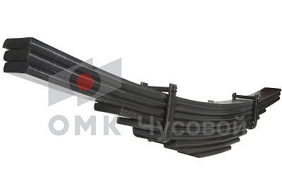 Рессора задняя для грузовиков производства ПАО КамАЗ 6460, 6520, 6522 9 листов